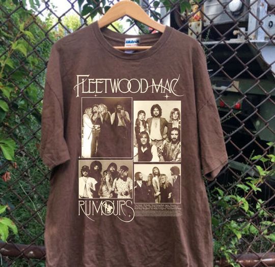 Discover Color Gift Fleetwood Mac Funny T-Shirt,  Fleetwood Mac Graphic Music Band