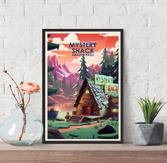 Discover Mysteryshack Movie Poster, Minimalist Movie
