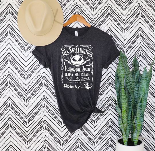 Discover Jack Skellington's Brewery Halloween Tee, Nightmare Before Christmas