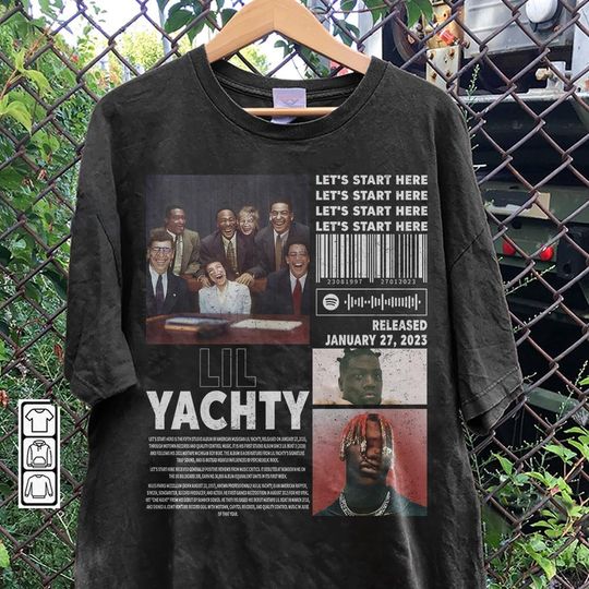 Discover Lil Yachty Rap Music Merch Shirt, Let's Start Here Album T Shirt