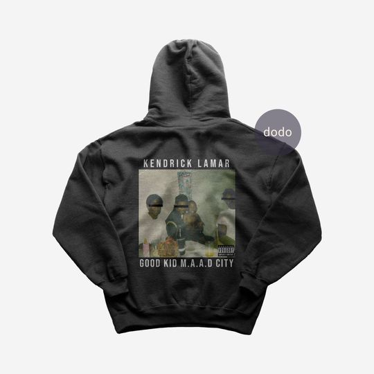 Discover Kendrick Lamar Hoodie - Good Kid M.A.A.D City Album Hoodie