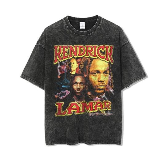 Discover Rapper Kendrick Lamar Tee, Vintage T-Shirt
