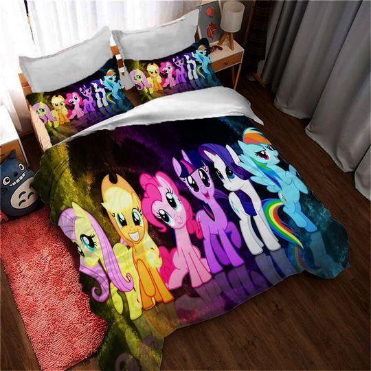 Discover Personalized My Little Pony Bedding Set Duvet Covers Bedding Set