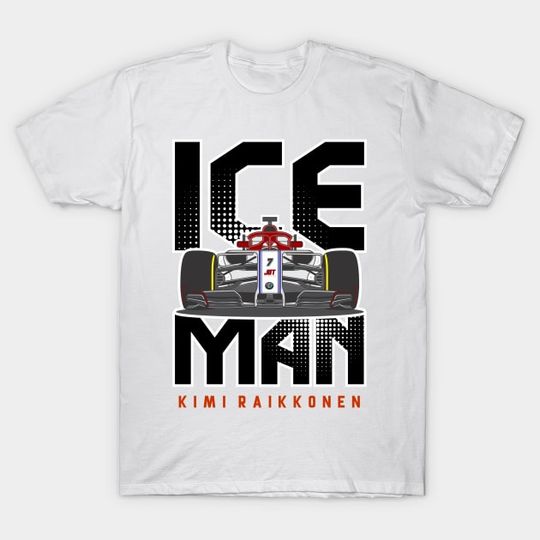 Discover Kimi Raikkonen The Iceman - Kimi Raikkonen - T-Shirt