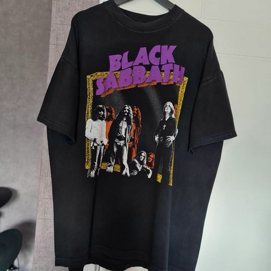 Discover Black Sabbath US Tour Shirt 90s