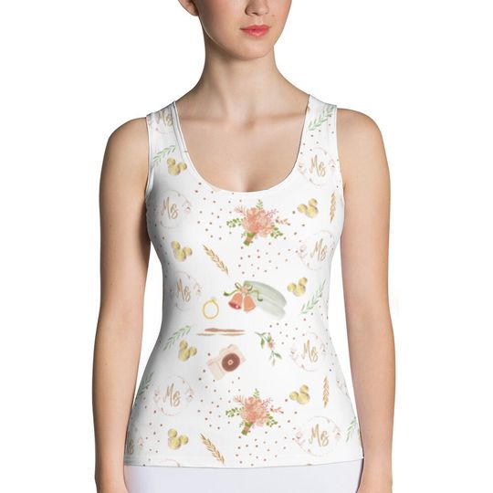 Discover Mrs Mouse Boho Bride Just Married Tank Top