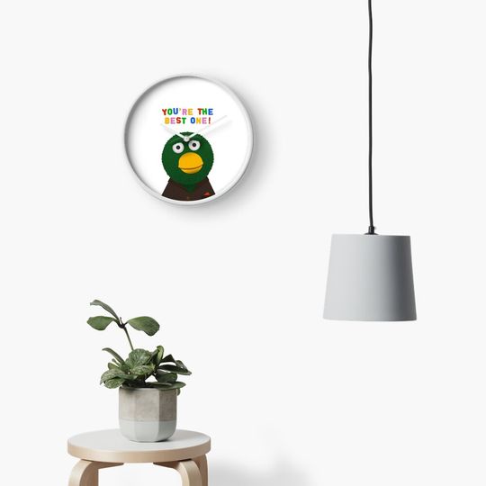 Discover Don't Hug Me I'm Scared motivational Duck Guy Clock