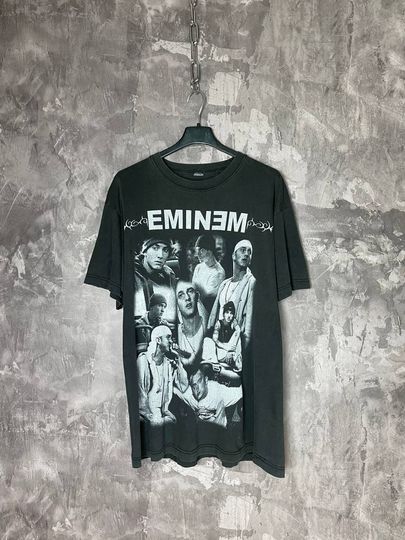 Discover Eminem Vintage Rare 90s rap T-Shirt