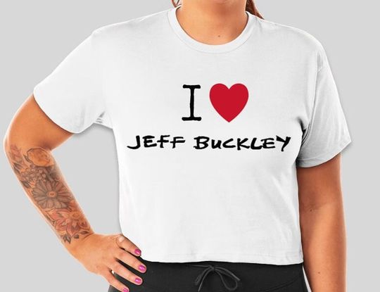 Discover I love Jeff Buckley cropped tee shirt