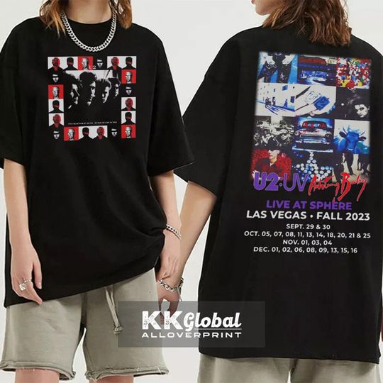 Discover Tour 2023 U2 Band Unisex Shirt