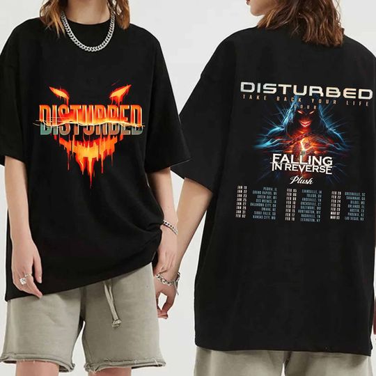 Discover Disturbed 2024 Tour Fan Shirt