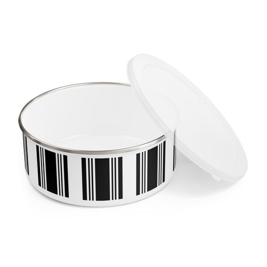 Discover Enamel Pet Food and Water Bowl