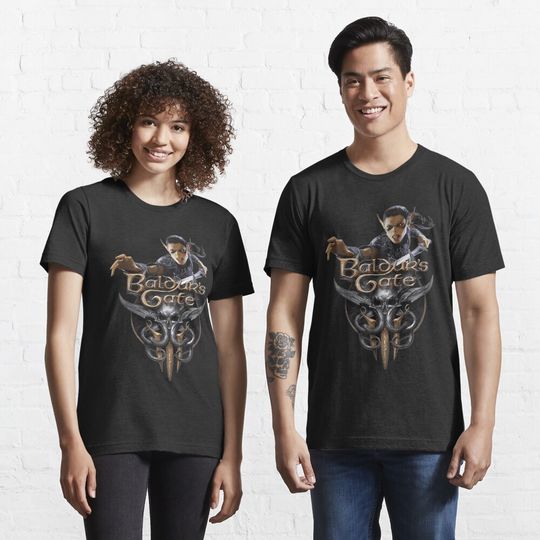 Discover Game Baldur's gate Essential T-Shirt, Baldurs Gate 3 Girl Dinner Vintage T-Shirt