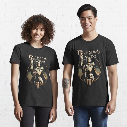 Discover Game Baldur's gate Essential T-Shirt, Baldurs Gate 3 Girl Dinner Vintage T-Shirt