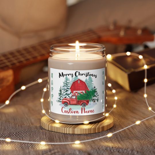 Discover Christmas Gift Box with Winter Scented Candle