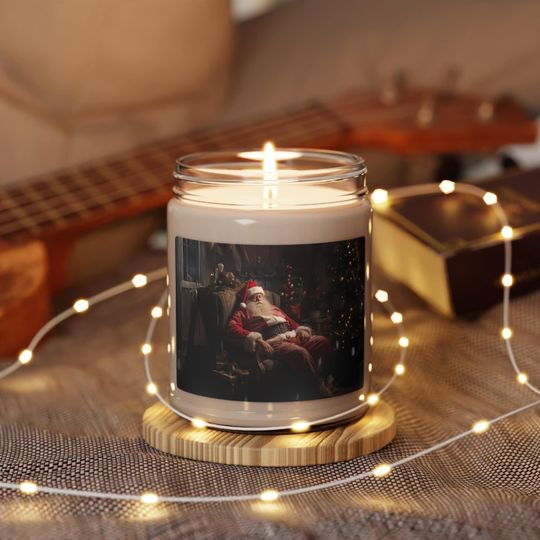 Discover Christmas Scented Candle, Merry Christmas, Happy Holiday, Christmas Soy Candle, Scented Soy Candle