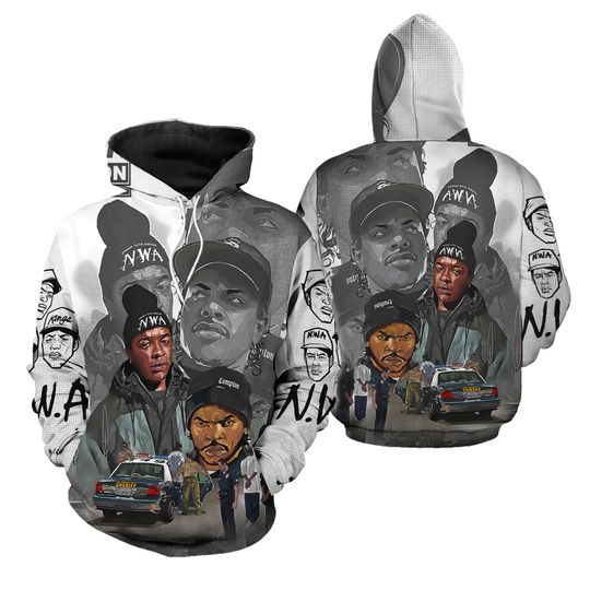Discover N.W.A NOISE ART Unisex Hoodie 3D