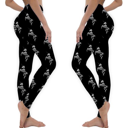 Discover Unicorn Skeleton Leggings