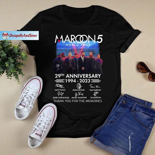 Discover Maroon 5 Merch Concert Shirt
