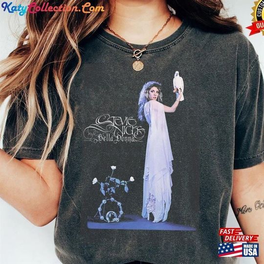 Discover Stevie Nicks Shirt Fleetwood Mac Band Woman T-Shirt