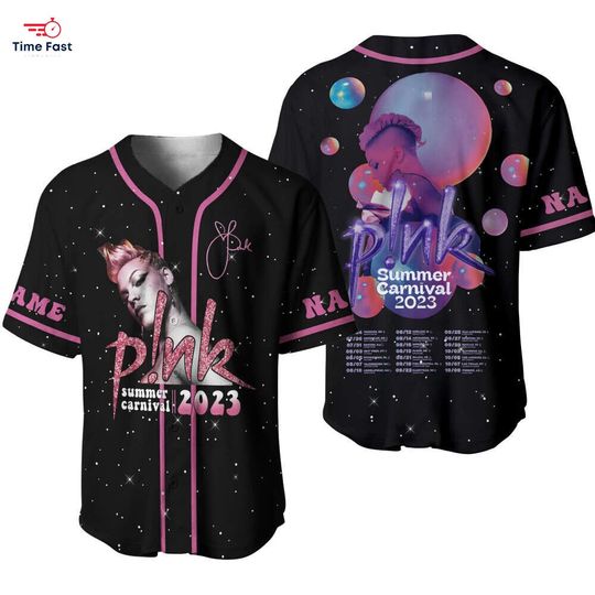Discover Play in Style with Pink Tour Baseball Jersey