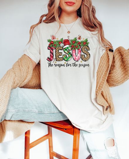 Discover CJesus Is The Season For The Season Shirt, Christmas Shirt