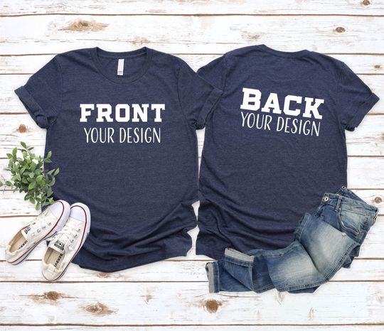 Discover Front And Back Custom Shirt, Custom Shirt