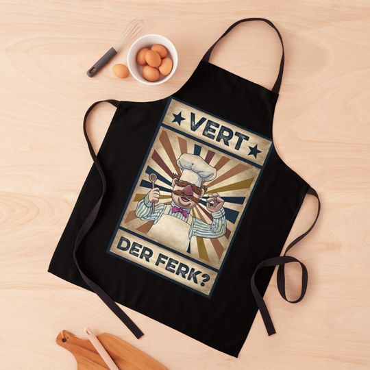 Discover Vert Der Ferk Swedish Chef Kitchen Apron