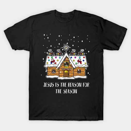 Discover Jesus Is The Reason For The Season Shirt Funny Santa Christmas Tshirt