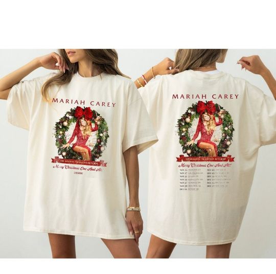 Discover All I Want For Christmas Is Mariah Carey Shirt, Music Xmas Shirt, Mariah Carey concert