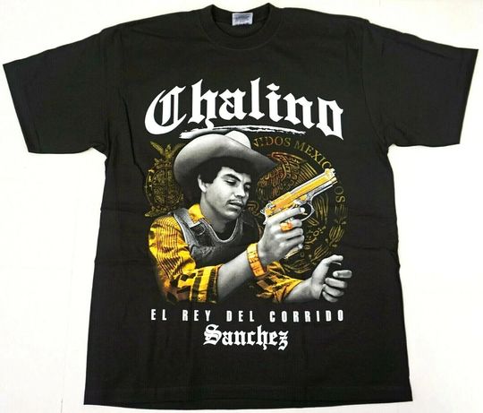Discover Chalino Sanchez El Rey Del Corrido T-Shirt Allsize S-5XL Gift For Men Women