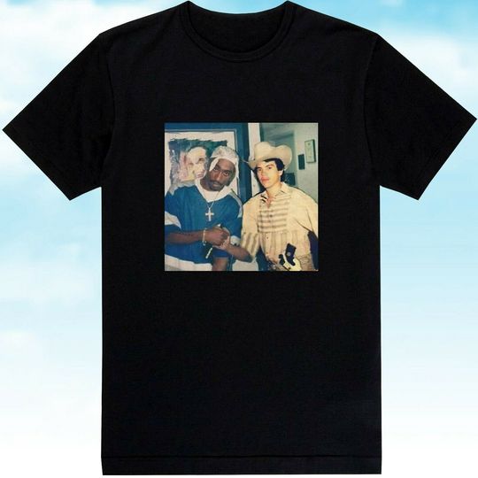 Discover Vintage Tupac Chalino Sanchez Shirt Short Sleeve Black Unisex S-5XL
