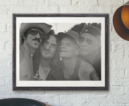 Discover Red Hot Chilli Peppers Rock Band Poster