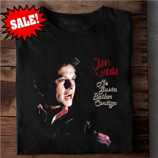 Discover New Juan Gabriel Concert Cotton Men S-5XL Shirt