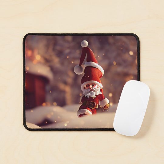 Discover Santa Clause Toy Mouse Pad