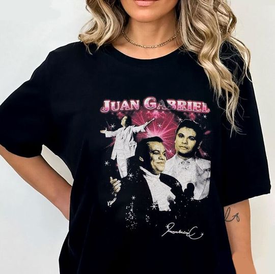 Discover Juan Gabriel Target T-Shirt Black Short Sleeve T-Shirt All Sizes S-5Xl