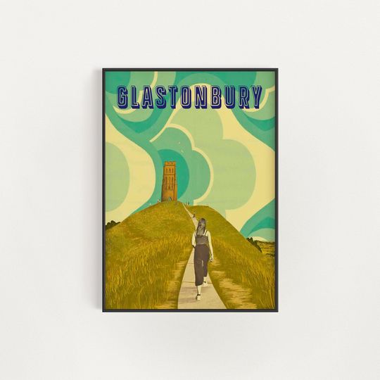 Discover Glastonbury Festival Poster