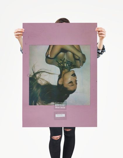 Discover Ariana - Thank u, Next / Premium Matte vertical poster