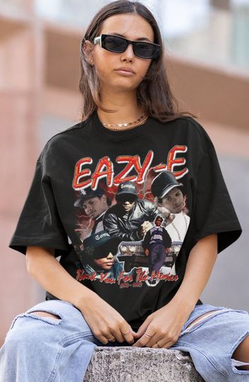 Discover Eazy E Vintage T-Shirt - Classic Hip Hop Apparel