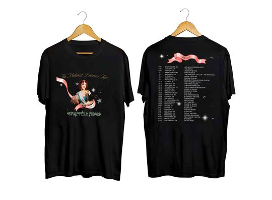 Discover Chappell Roan The Midwest Princess Tour 2023 Shirt, World Music Tour 2023 T-shirt, Chappell Roan In Concert