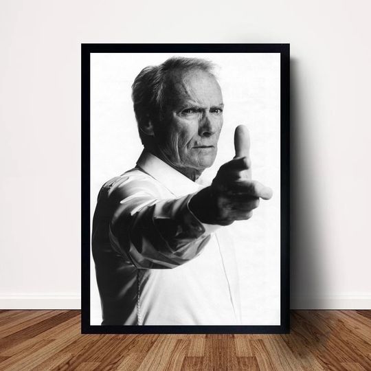 Discover Clint Eastwood Movie Star Poster