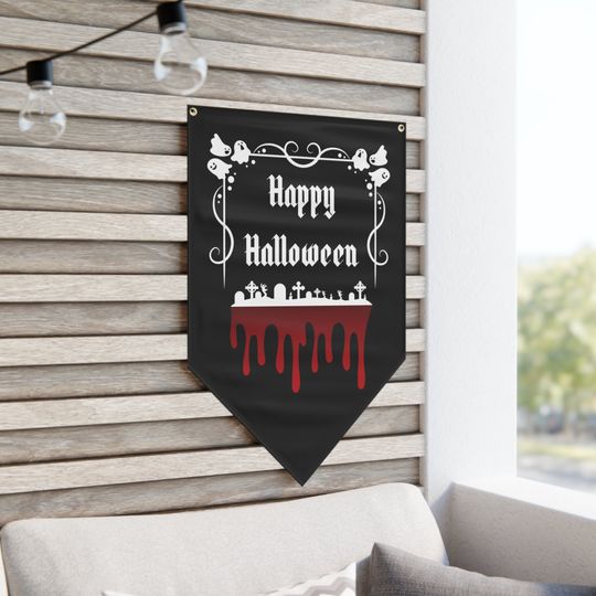 Discover Halloween Decor, Halloween Party Decoration, Spooky Pennant