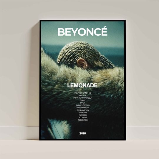 Discover Lemonade Album Art Poster