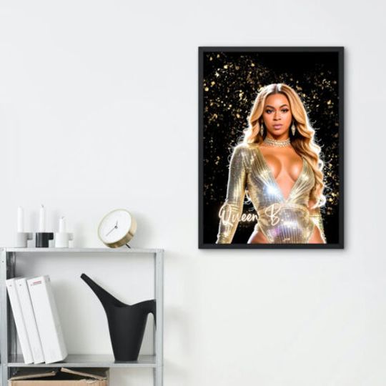 Discover Queen B Beyonce Wall Art poster
