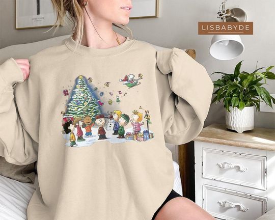 Discover Christmas Snoopy Sweatshirt, Christmas Tree Shirt