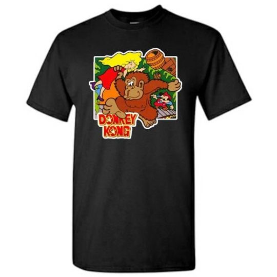 Discover Donkey Kong Arcade Game T-Shirt, Donkey Kong Party Shirt