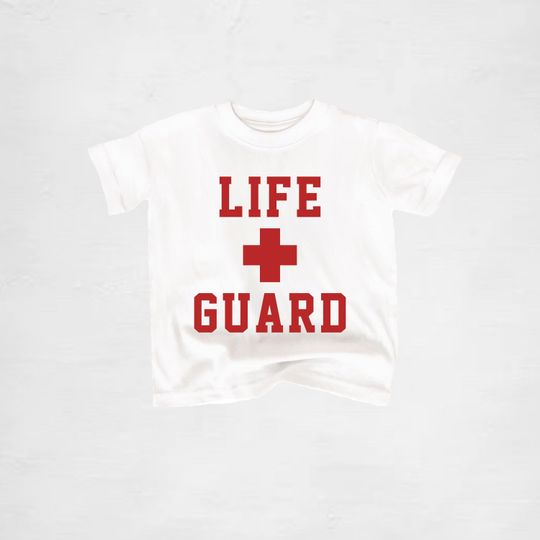 Discover Youth Life Guard t-shirt / toddler summer t-shirt