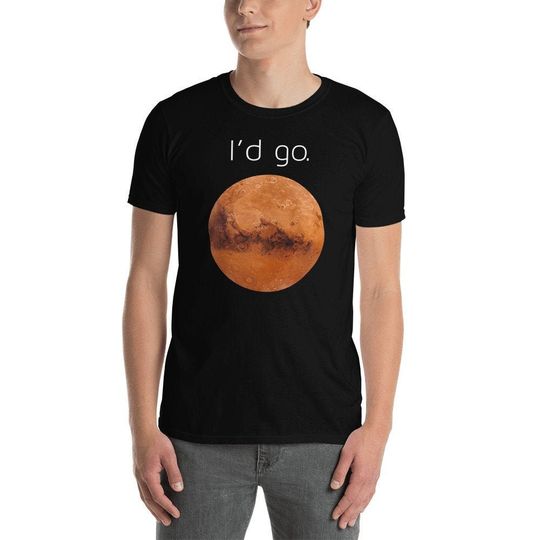 Discover I'd Go to Mars Graphic Tee