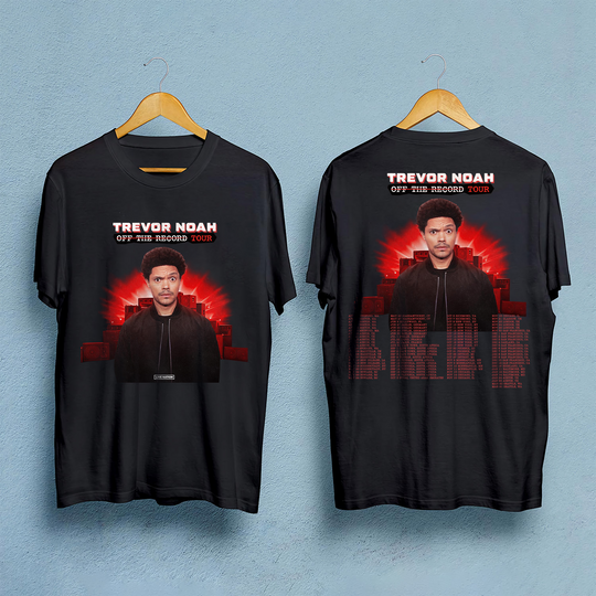 Discover Trevor Noah Off The Record Tour 2023 Shirt