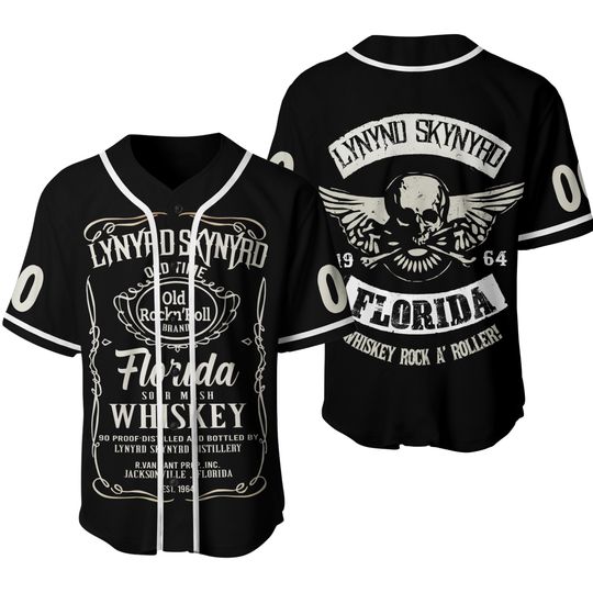 Discover Lynyrd Skynyrd Jersey, Custom Lynyrd Baseball Jersey